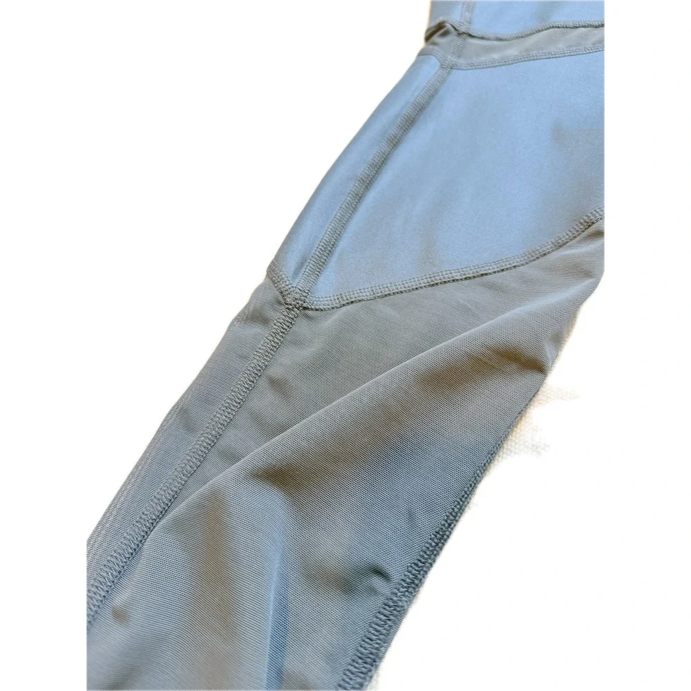 Alo Yoga Mesh High Waist Leggings Slate Gray Small W5485R